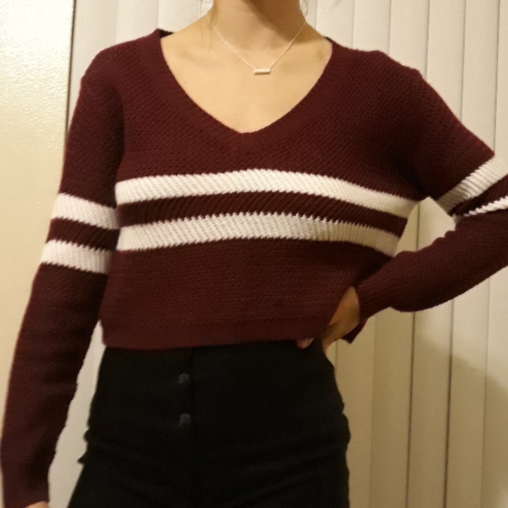 Cropped sweater